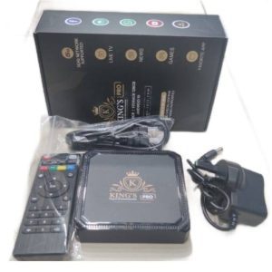 King's Pro Android IPTV Box 12000 Channels