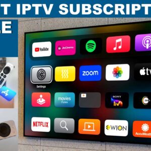 iptv Subscription for Apple TV
